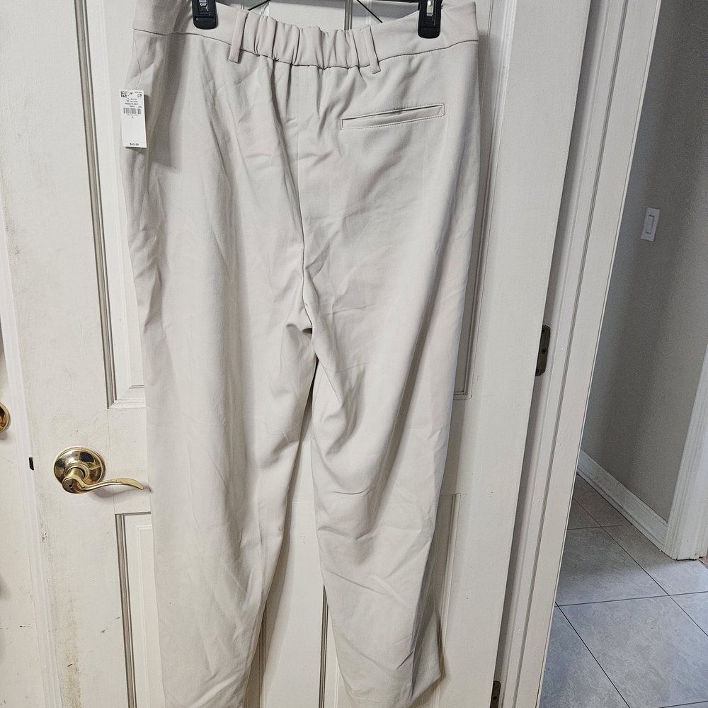 Old Navy Cream Taylor Wide Leg Trousers Size Large